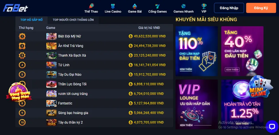 Hướng dẫn đăng ký tài khoản 78win live