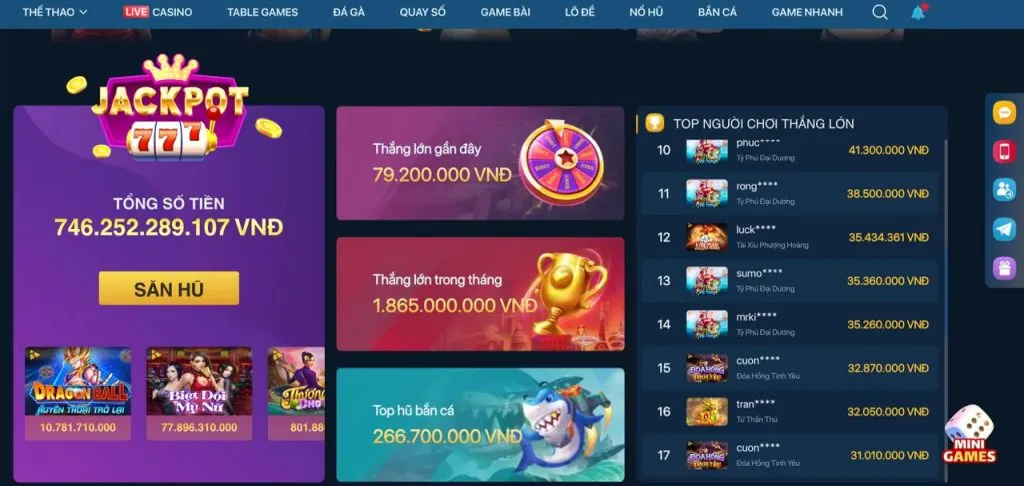 Thông báo và sự kiện 78win live